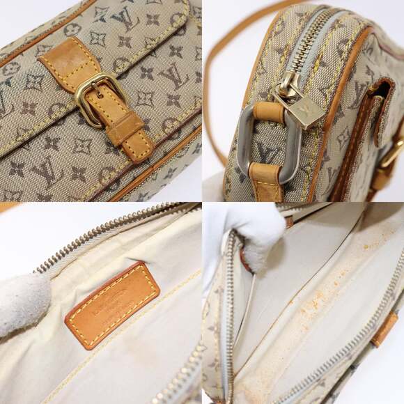 LOUIS VUITTON Monogram Mini Juliet MM Shoulder Bag Blue M92004 - Picture 11 of 13